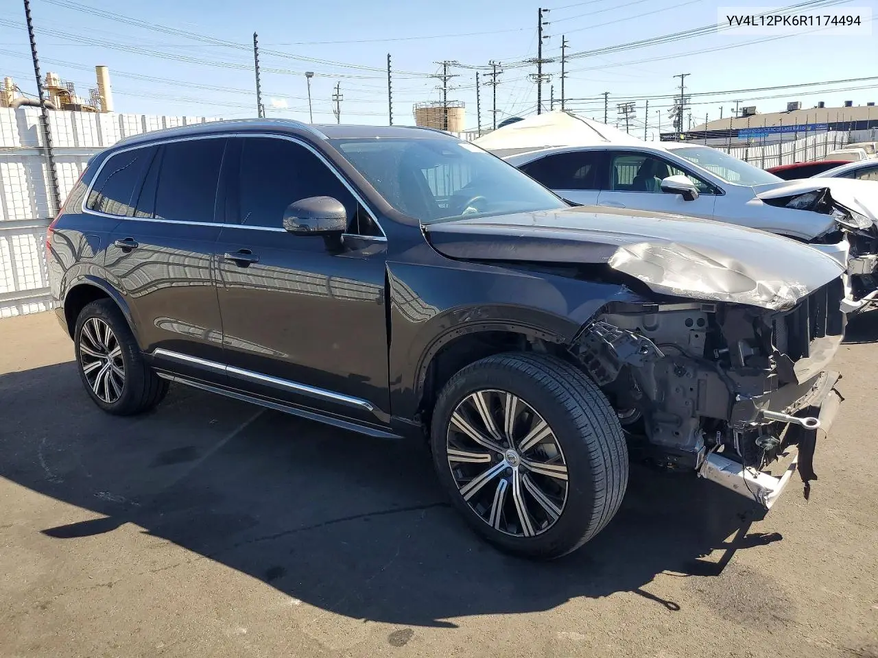 2024 Volvo Xc90 Core VIN: YV4L12PK6R1174494 Lot: 60220476