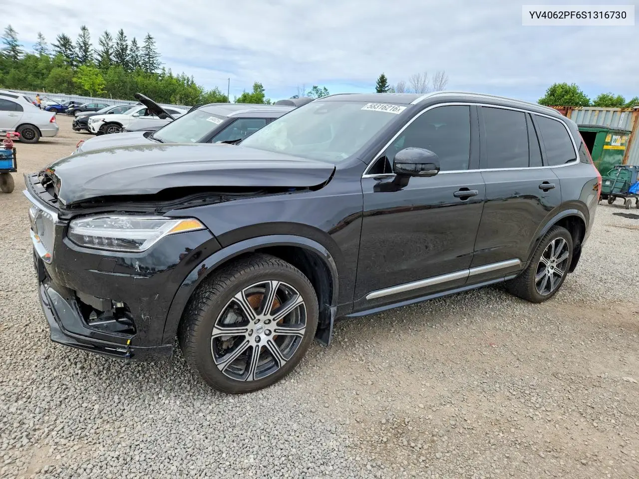 2025 Volvo Xc90 Ultra VIN: YV4062PF6S1316730 Lot: 58316216