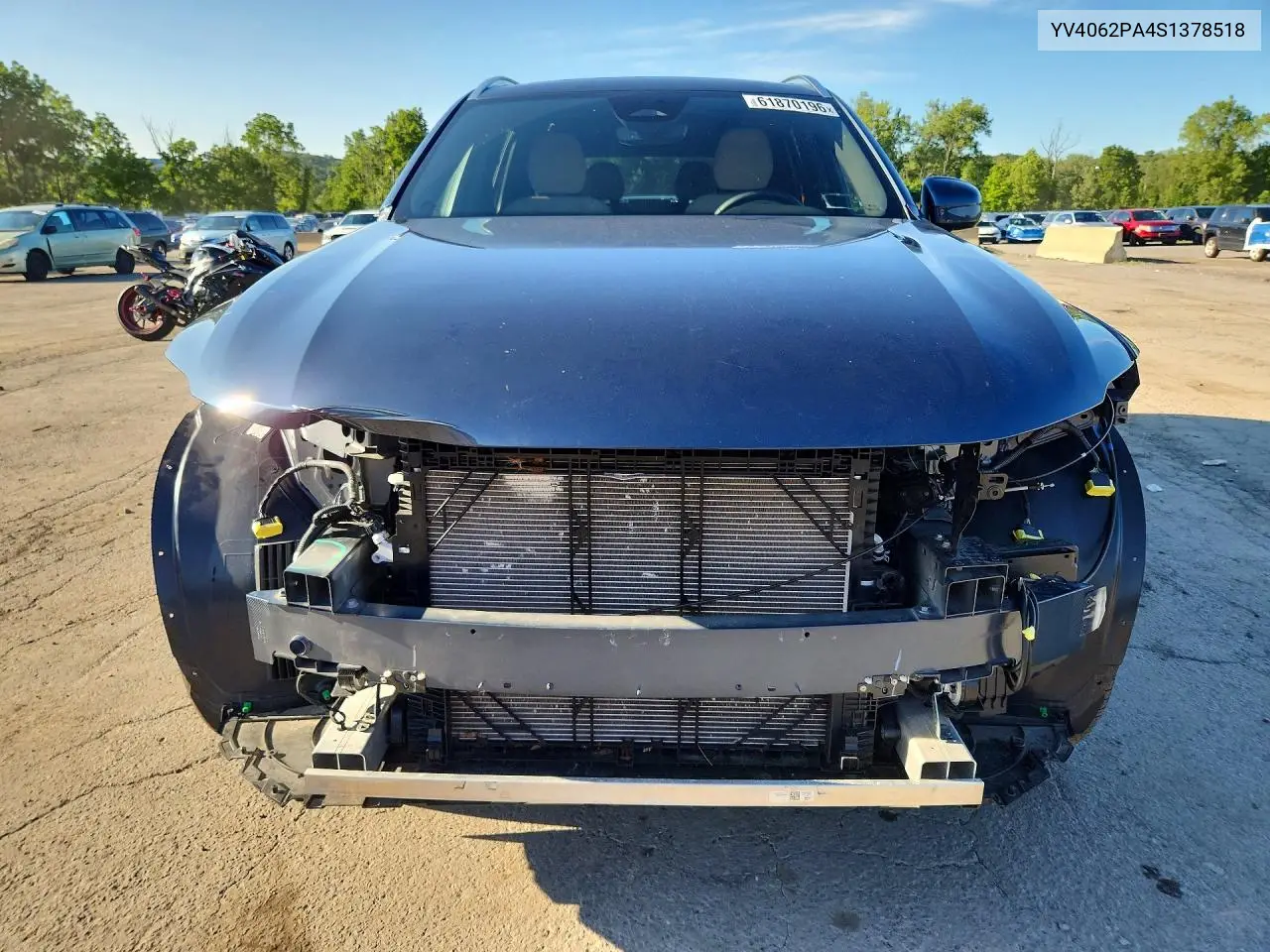 2025 Volvo Xc90 Core VIN: YV4062PA4S1378518 Lot: 61870196