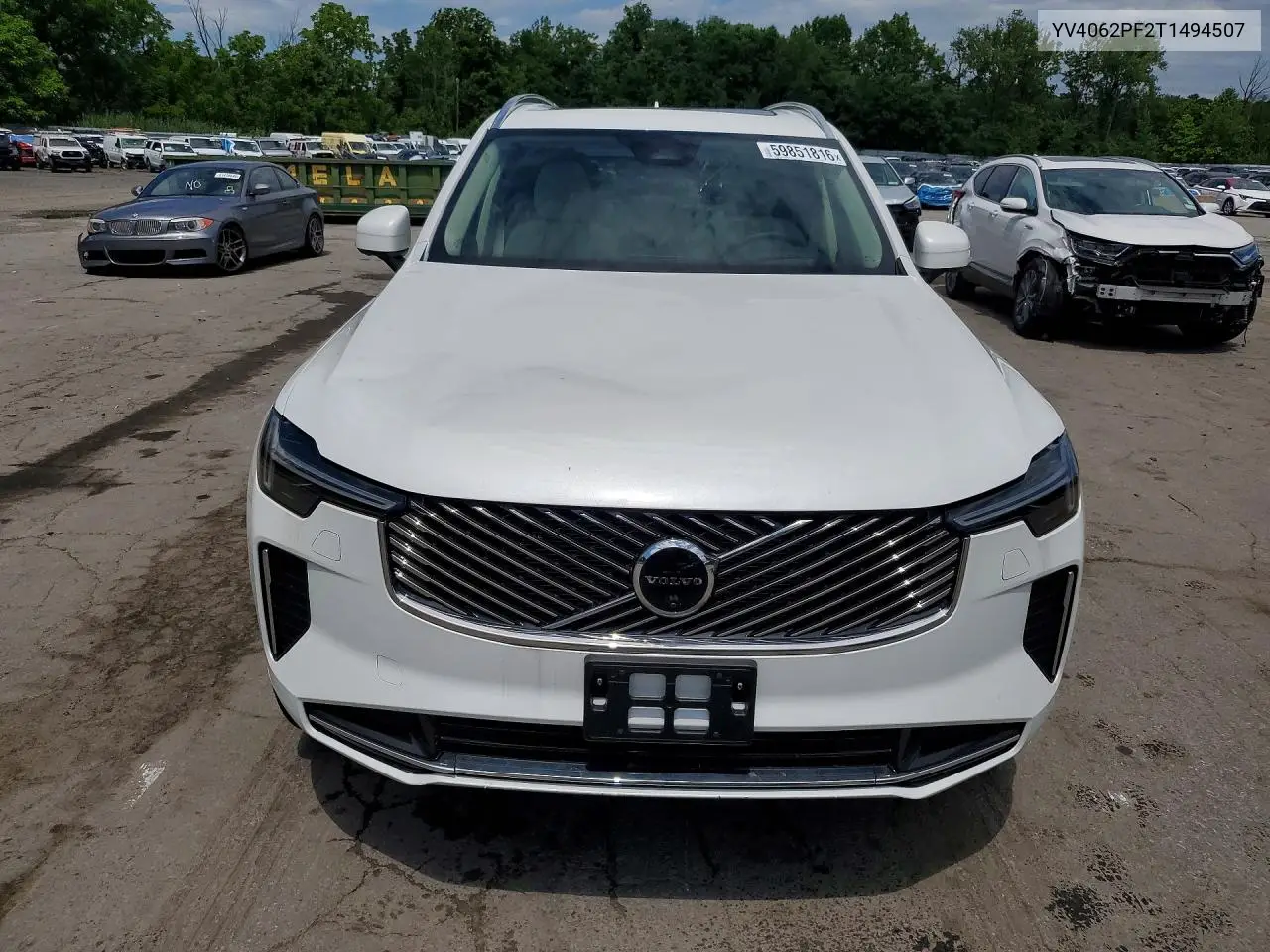 2026 Volvo Xc90 Ultra VIN: YV4062PF2T1494507 Lot: 59851816