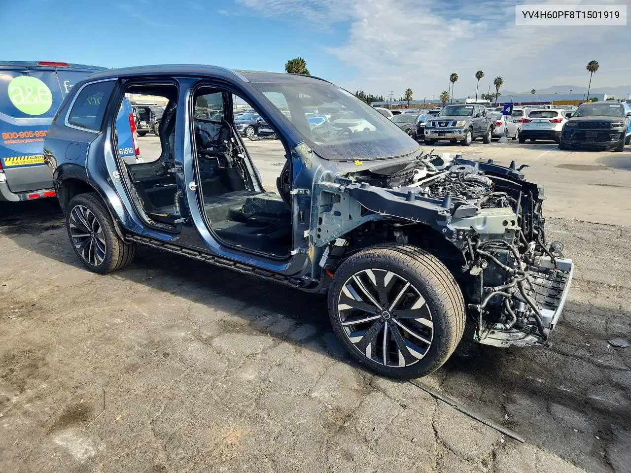 2026 Volvo Xc90 Ultra VIN: YV4H60PF8T1501919 Lot: 61847346