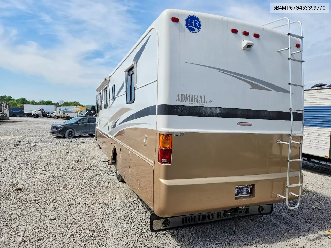 2005 Workhorse Rv VIN: 5B4MP67G453399770 Lot: 48691996