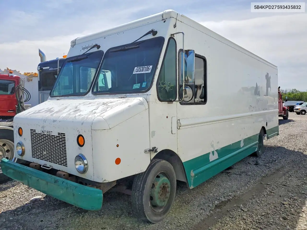 2009 Workhorse W42 Delivery Truck VIN: 5B4KPD27593435832 Lot: 53530106