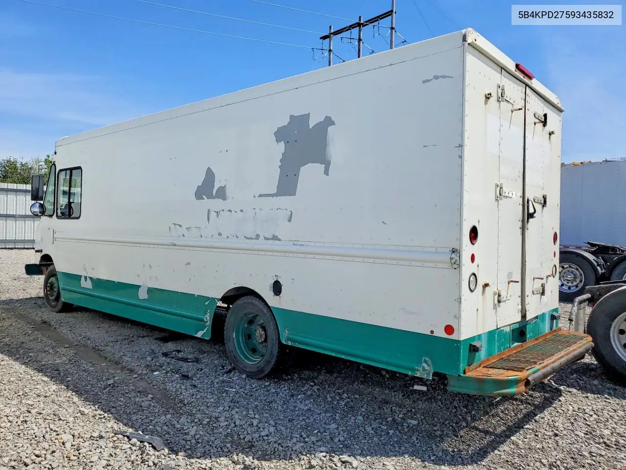 2009 Workhorse W42 Delivery Truck VIN: 5B4KPD27593435832 Lot: 53530106