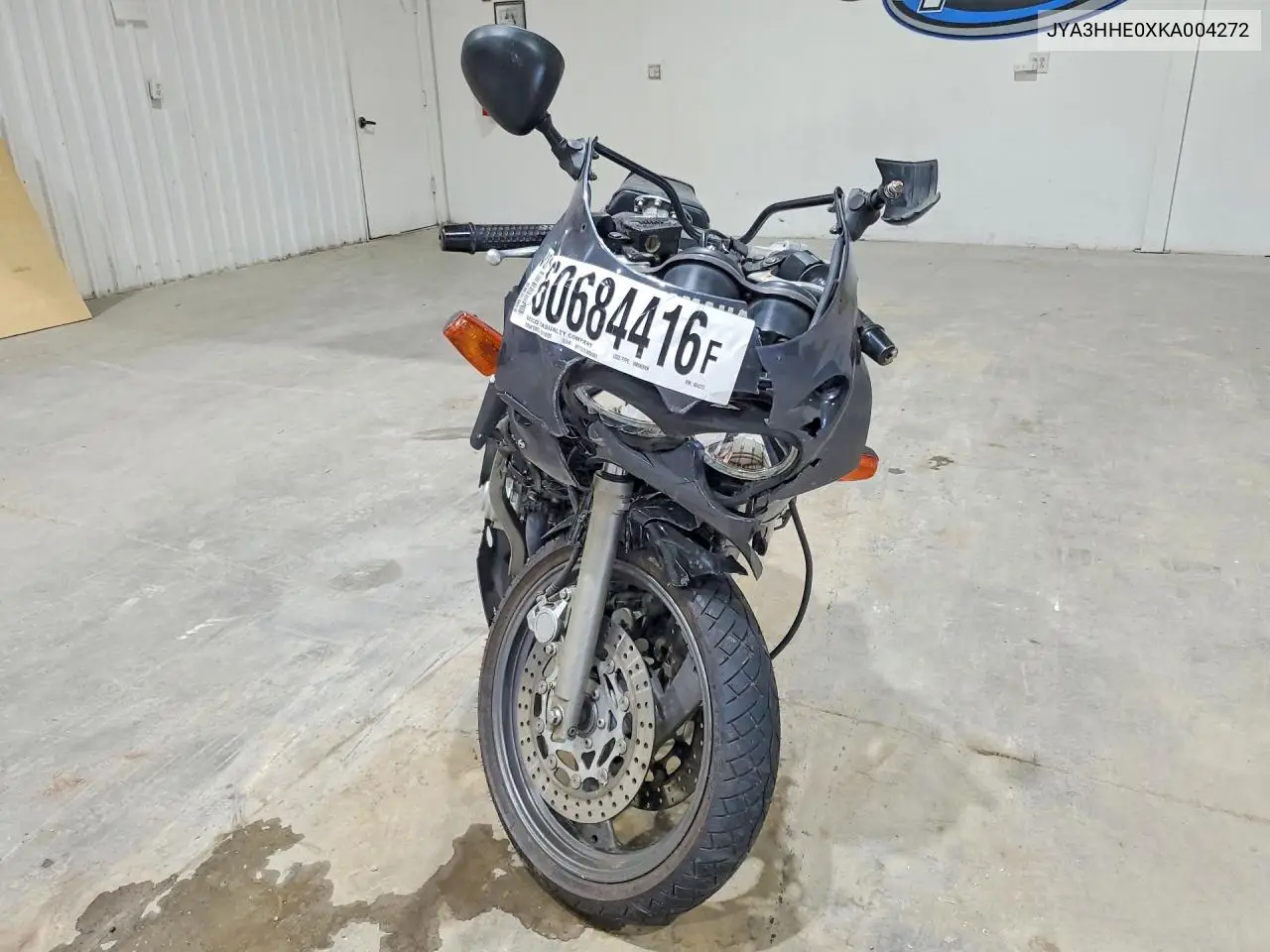 1989 Yamaha 660 VIN: JYA3HHE0XKA004272 Lot: 60684416