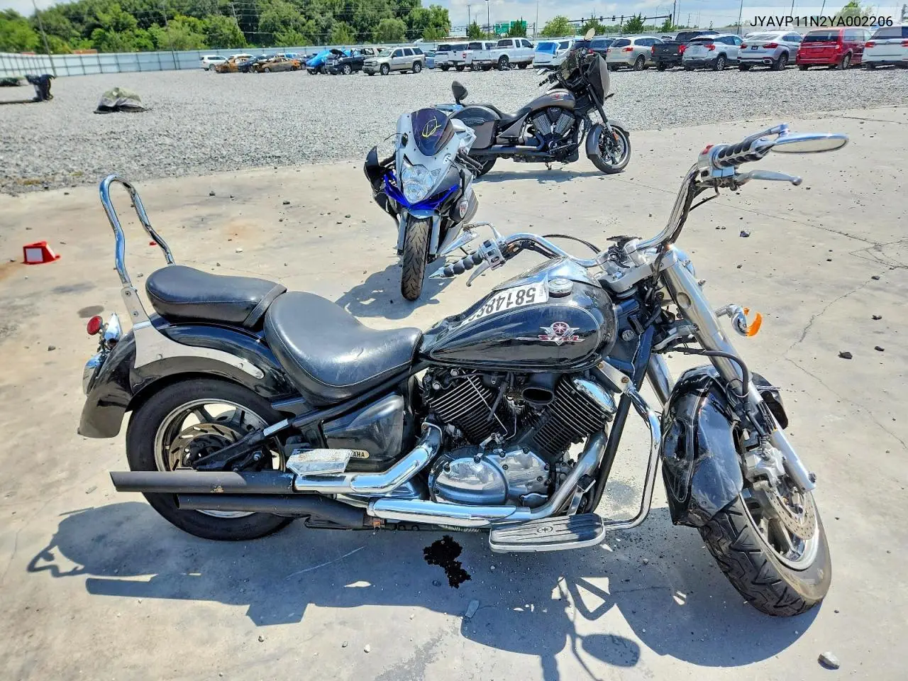 2000 Yamaha Xvs1100 M VIN: JYAVP11N2YA002206 Lot: 58148696
