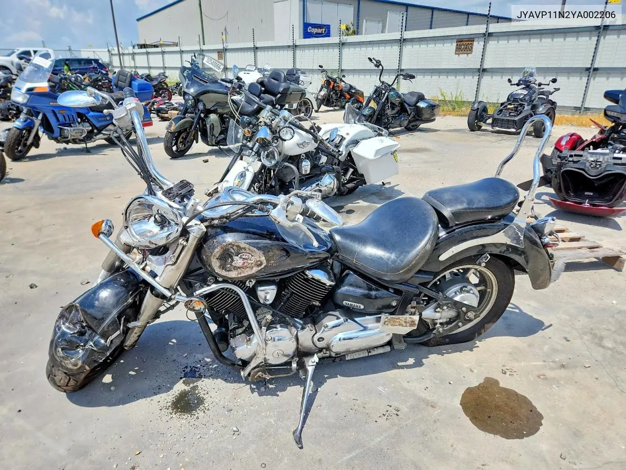 2000 Yamaha Xvs1100 M VIN: JYAVP11N2YA002206 Lot: 58148696