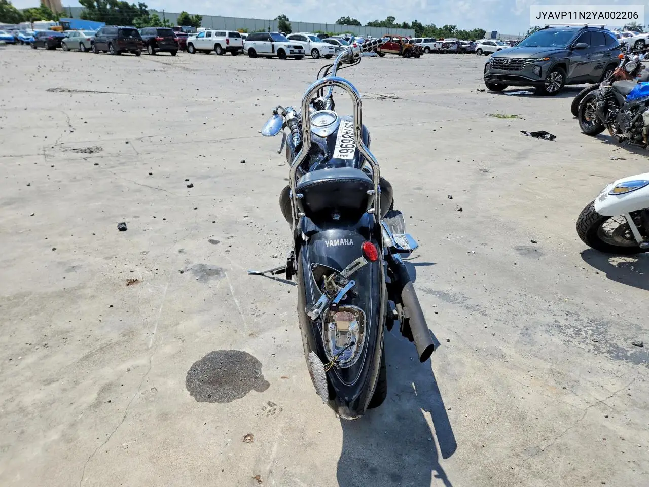 2000 Yamaha Xvs1100 M VIN: JYAVP11N2YA002206 Lot: 58148696
