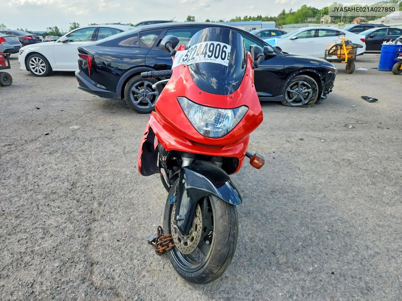 2001 Yamaha Yzf600 R VIN: JYA5AHE021A027850 Lot: 52244906