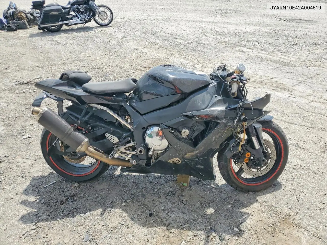 2002 Yamaha Yzfr1 VIN: JYARN10E42A004619 Lot: 60499596