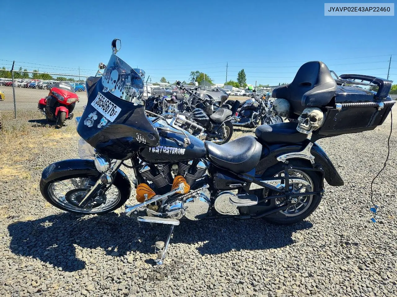 2003 Yamaha Xv1600 As VIN: JYAVP02E43A022460 Lot: 56546676