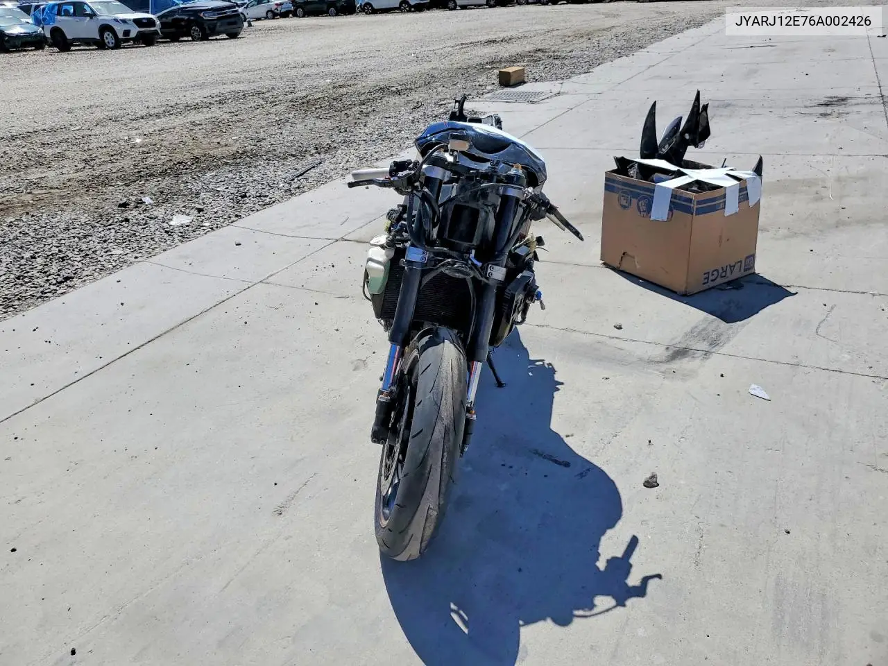 2006 Yamaha Yzfr6 L VIN: JYARJ12E76A002426 Lot: 56898236