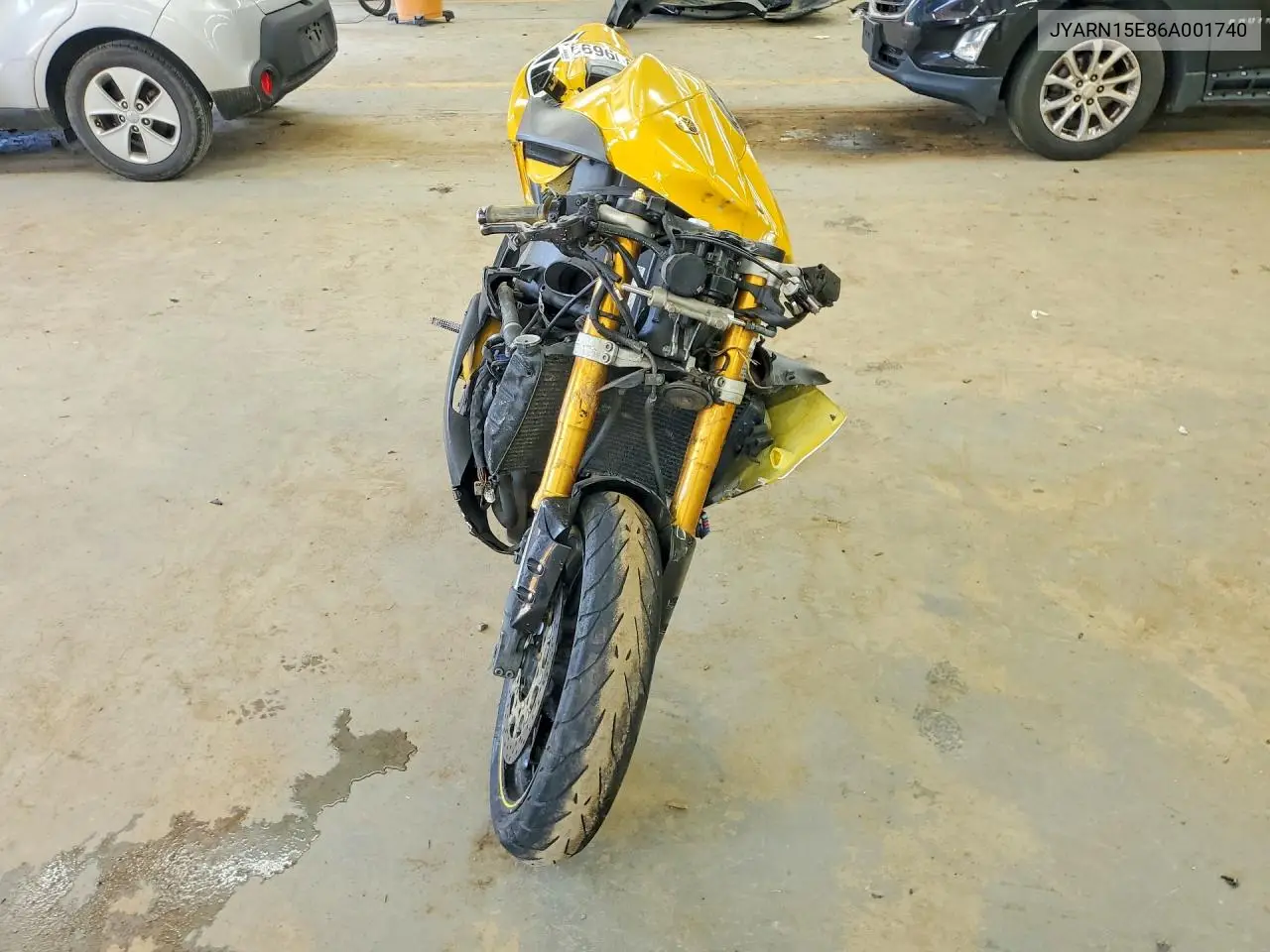 2006 Yamaha Yzfr1 VIN: JYARN15E86A001740 Lot: 56966856