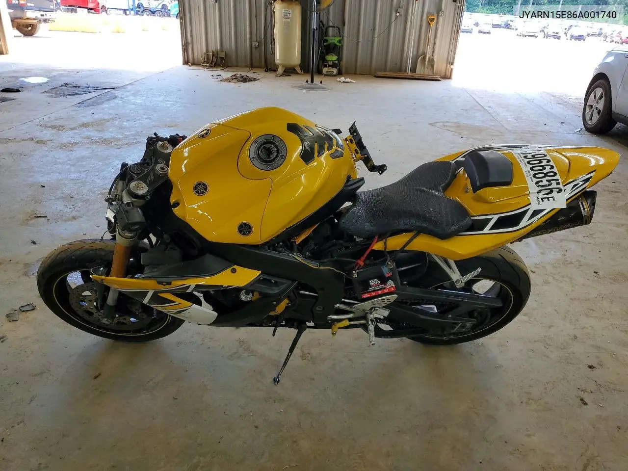 2006 Yamaha Yzfr1 VIN: JYARN15E86A001740 Lot: 56966856
