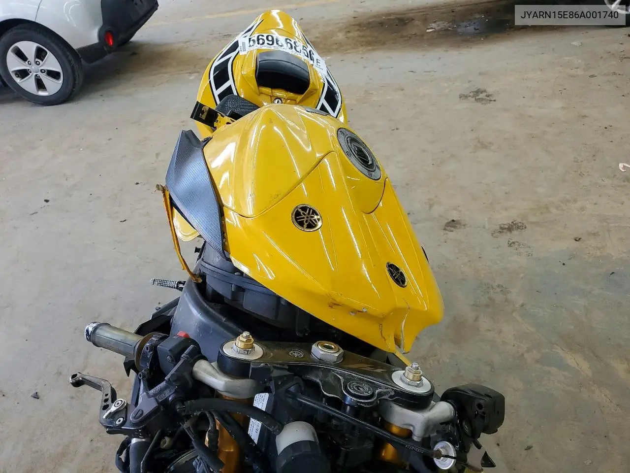 2006 Yamaha Yzfr1 VIN: JYARN15E86A001740 Lot: 56966856