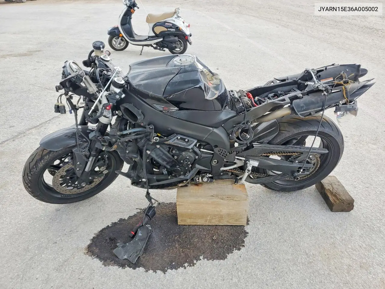 2006 Yamaha Yzfr1 VIN: JYARN15E36A005002 Lot: 56993566