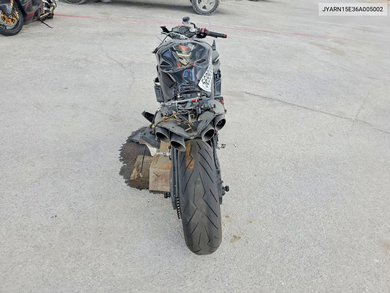 2006 Yamaha Yzfr1 VIN: JYARN15E36A005002 Lot: 56993566