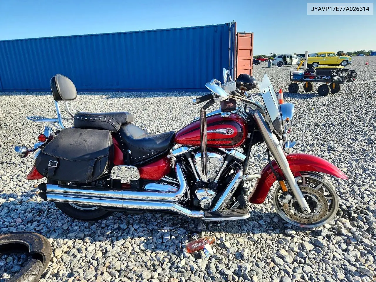 2007 Yamaha Xv1700 A VIN: JYAVP17E77A026314 Lot: 58180626