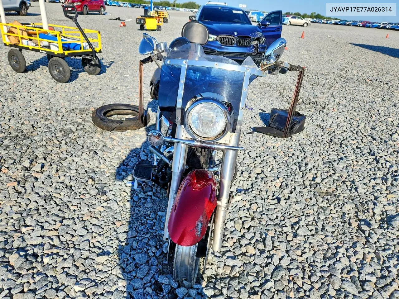 2007 Yamaha Xv1700 A VIN: JYAVP17E77A026314 Lot: 58180626