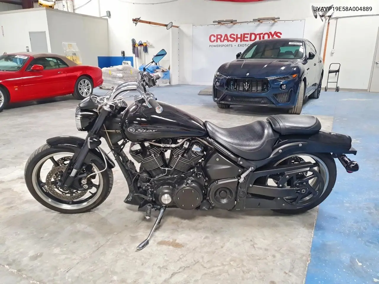 2008 Yamaha Xv1700 Pc VIN: JYAVP19E58A004889 Lot: 52837226