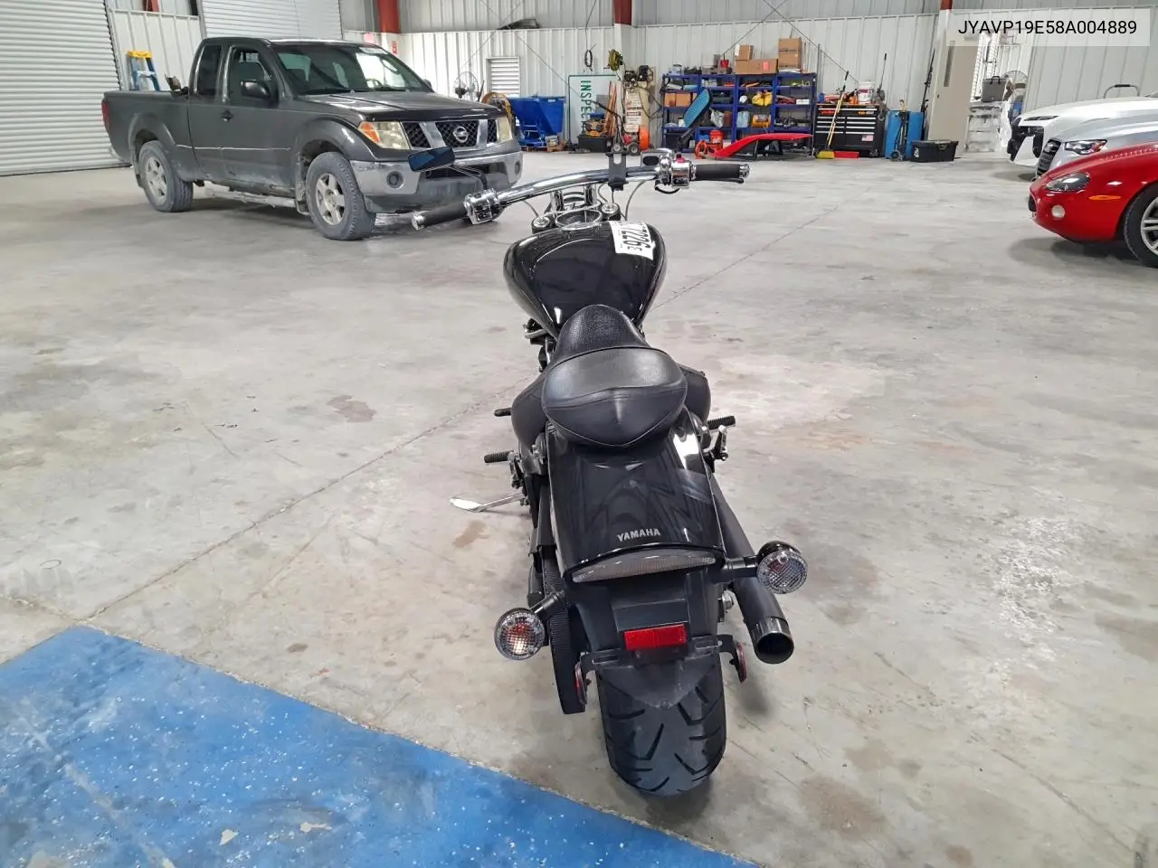 2008 Yamaha Xv1700 Pc VIN: JYAVP19E58A004889 Lot: 52837226