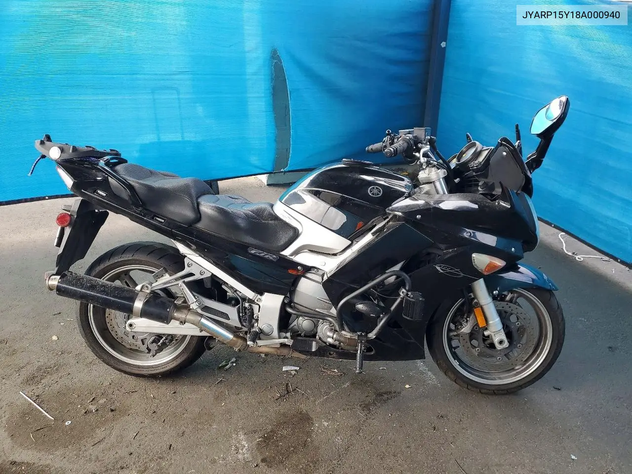 2008 Yamaha Fjr1300 A VIN: JYARP15Y18A000940 Lot: 55002016