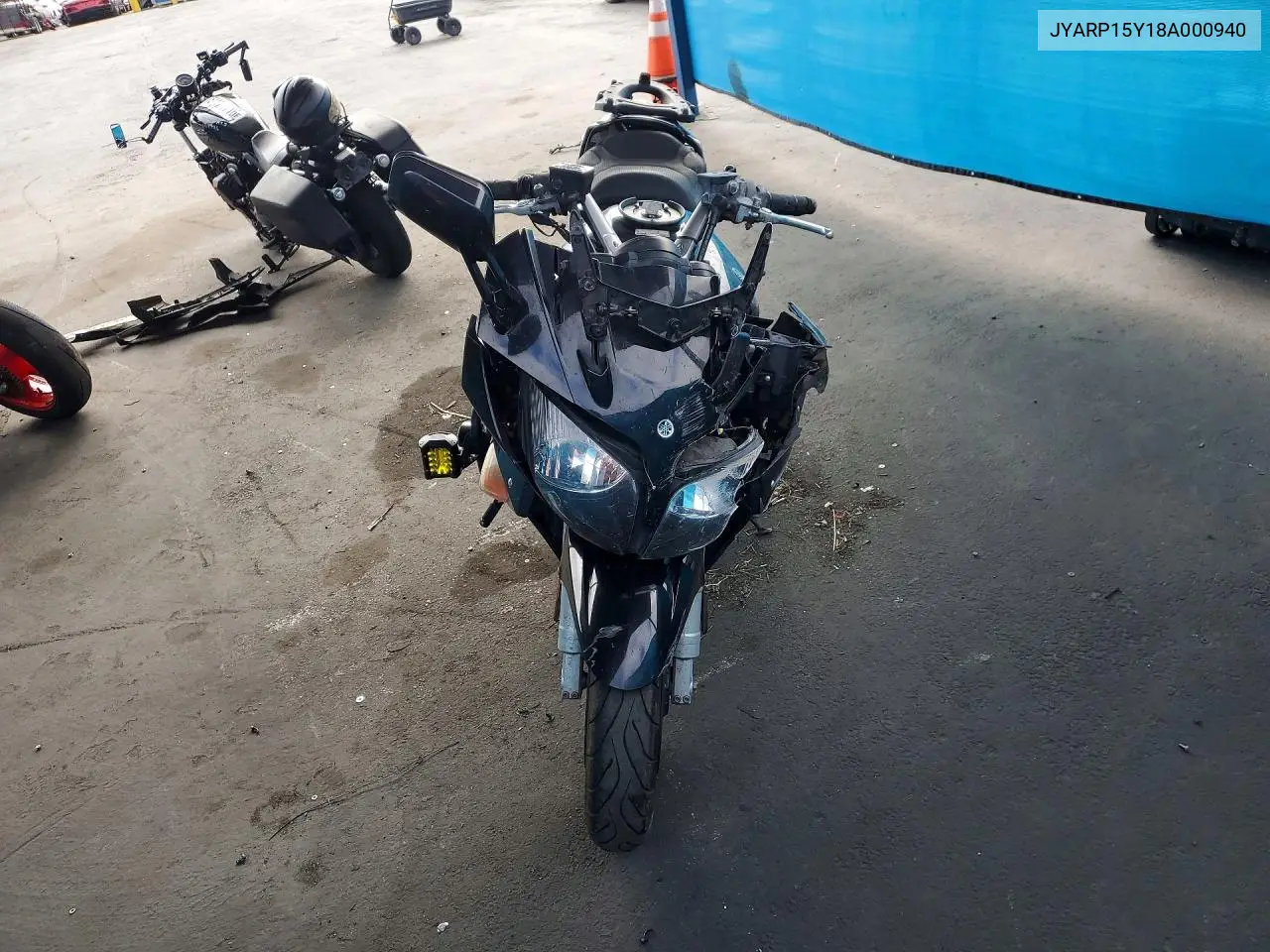 2008 Yamaha Fjr1300 A VIN: JYARP15Y18A000940 Lot: 55002016