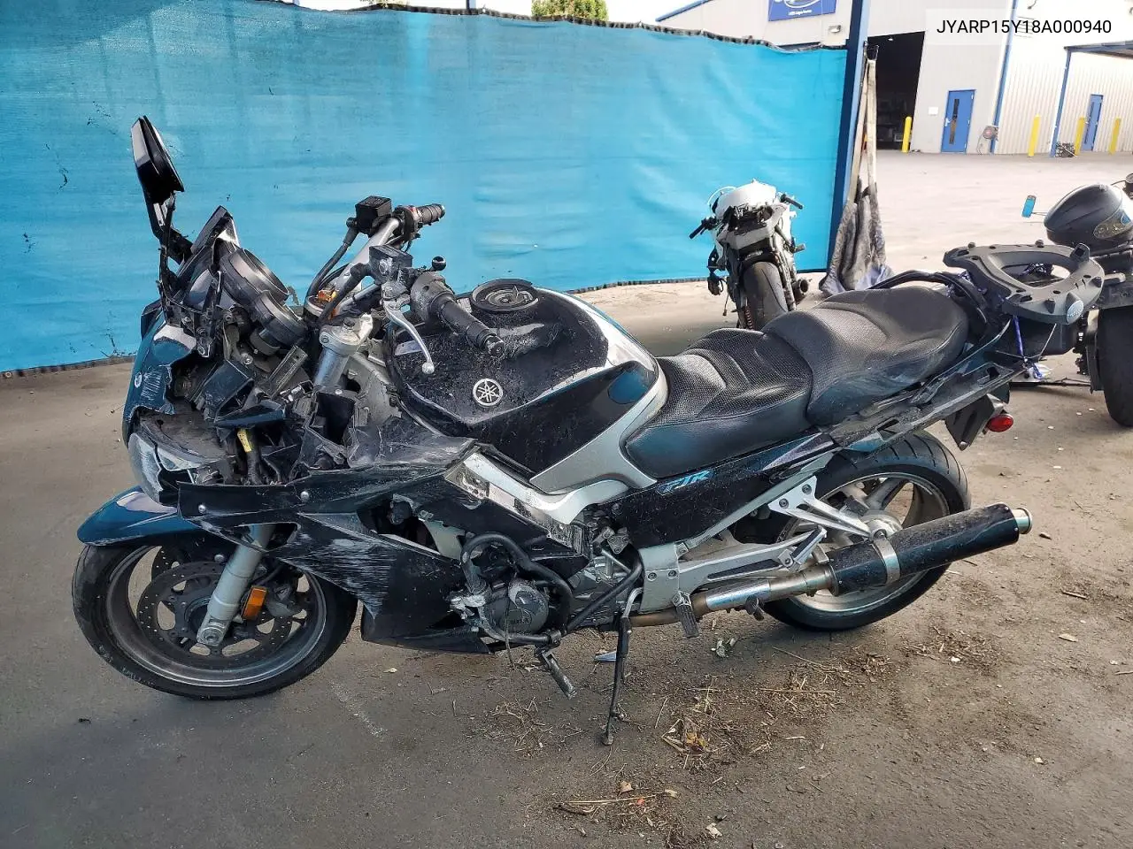 2008 Yamaha Fjr1300 A VIN: JYARP15Y18A000940 Lot: 55002016