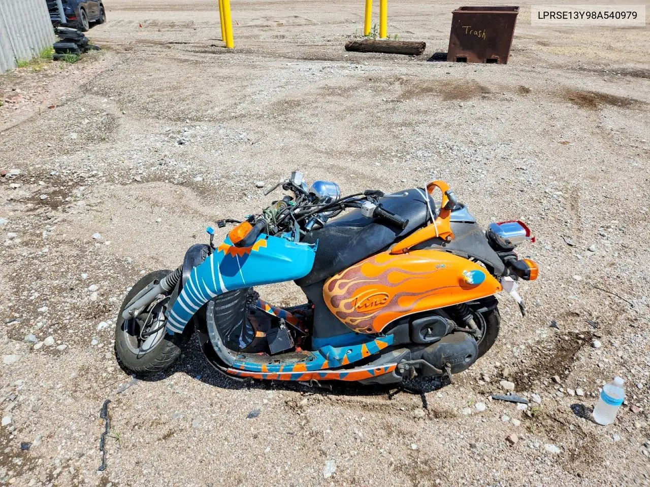 2008 Yamaha Veno 125 VIN: LPRSE13Y98A540979 Lot: 56310436