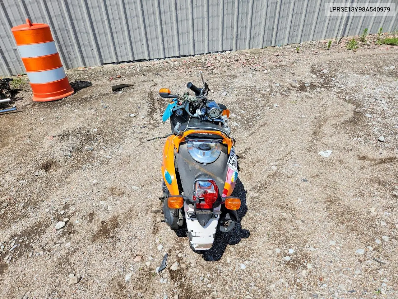 2008 Yamaha Veno 125 VIN: LPRSE13Y98A540979 Lot: 56310436