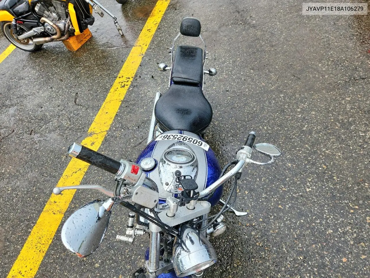 2008 Yamaha Xvs1100 A VIN: JYAVP11E18A106279 Lot: 60592536