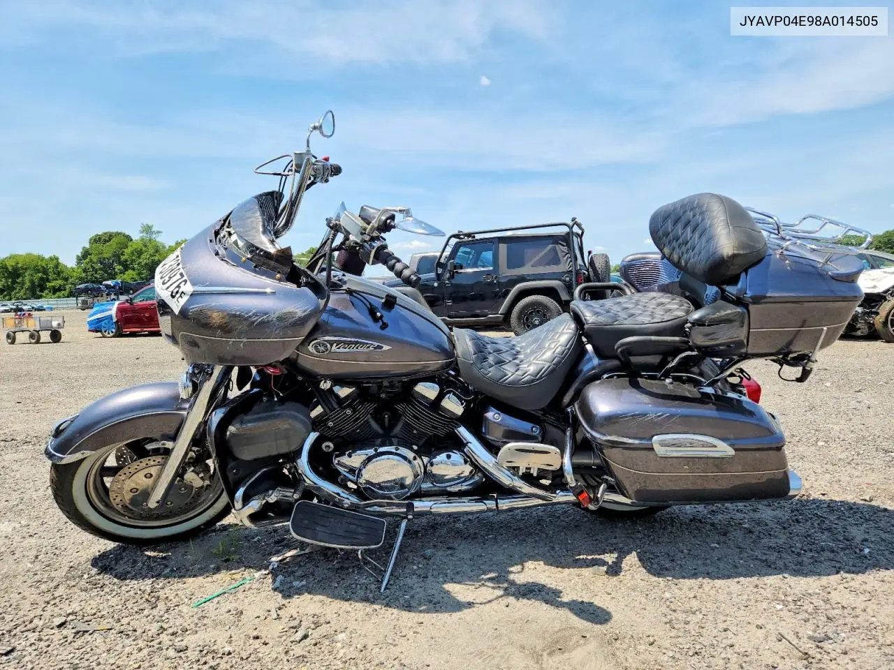 2008 Yamaha Xvz13 VIN: JYAVP04E98A014505 Lot: 61730976