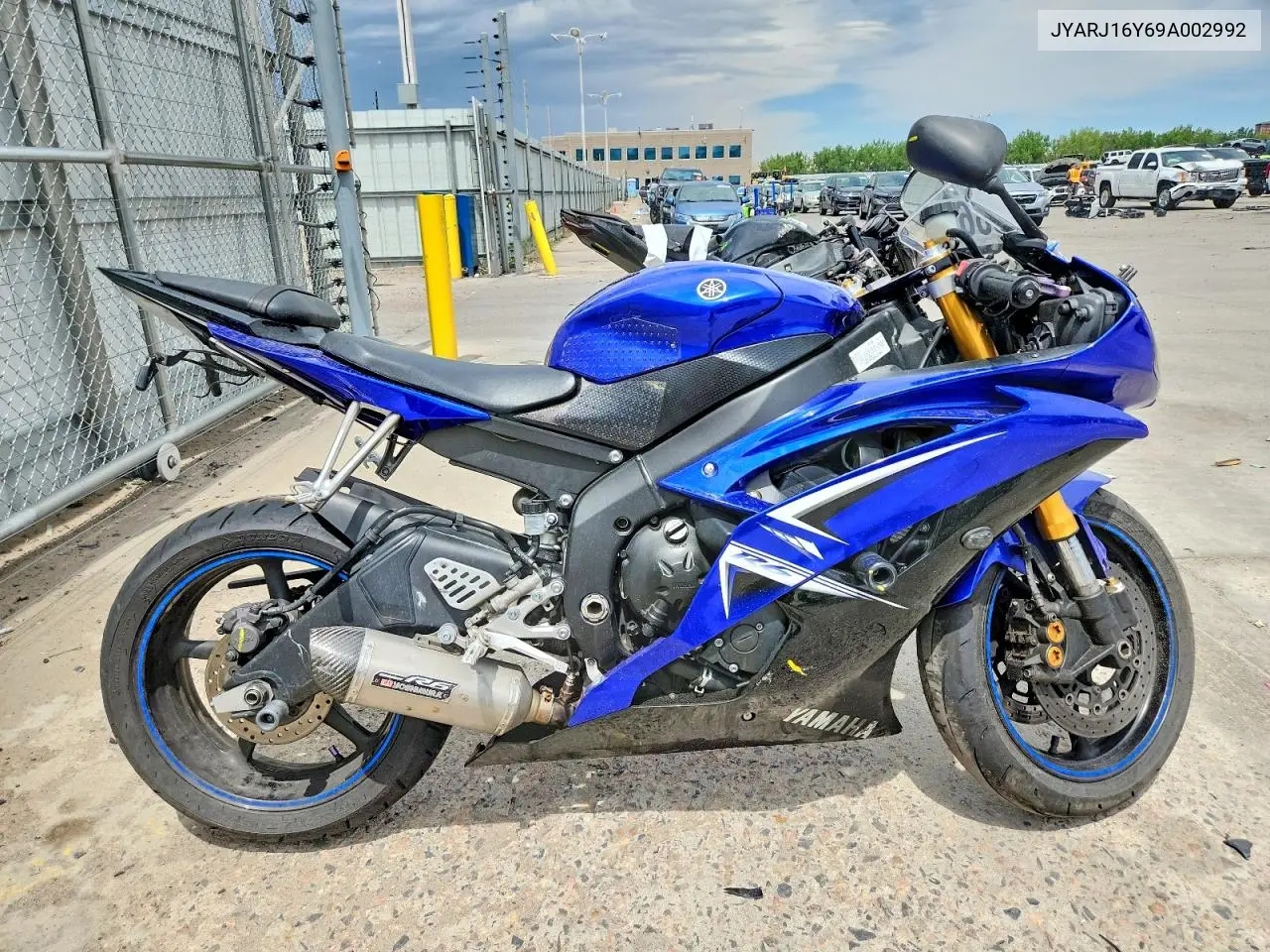 2009 Yamaha Yzfr6 C VIN: JYARJ16Y69A002992 Lot: 55215086