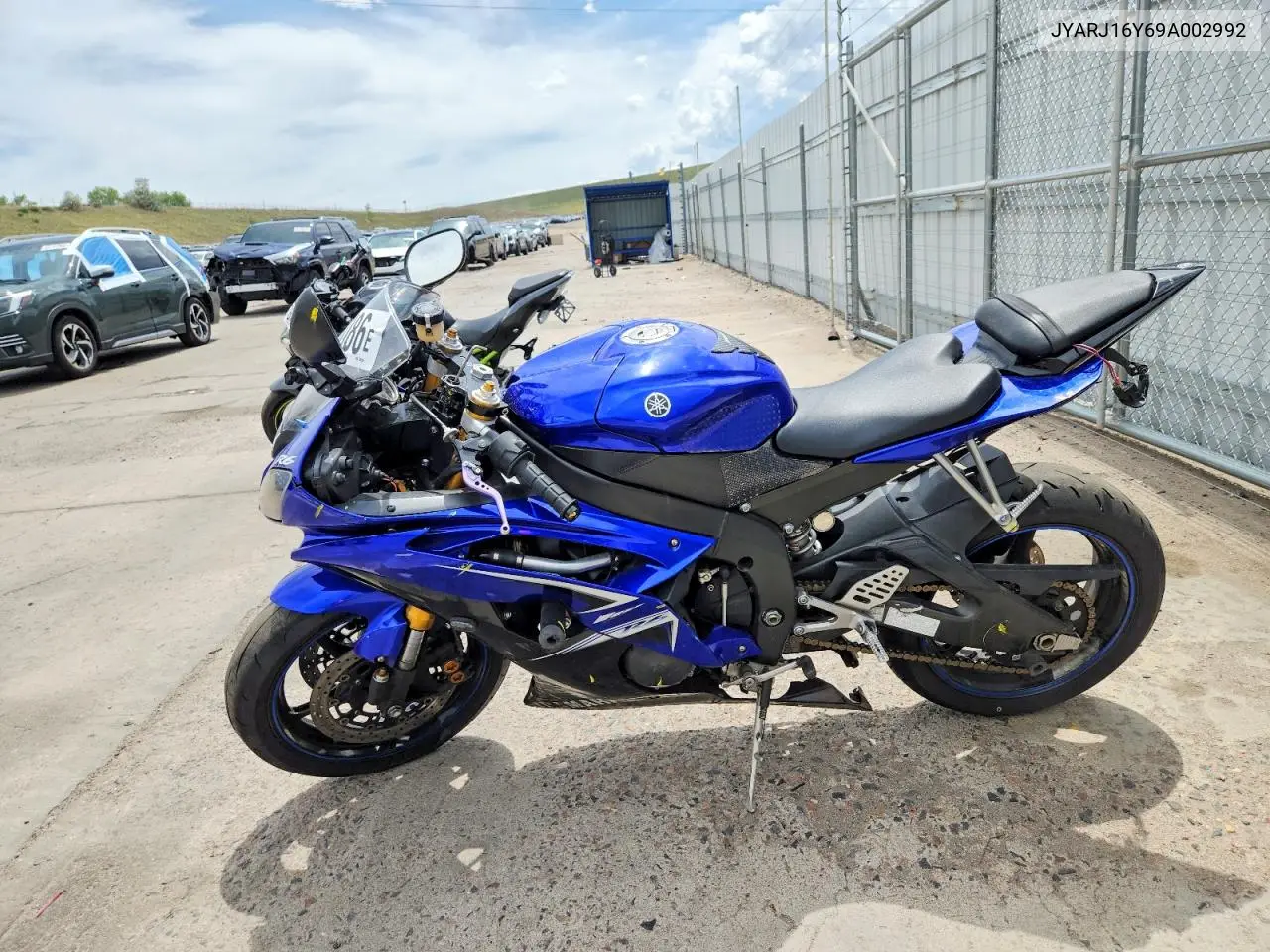 2009 Yamaha Yzfr6 C VIN: JYARJ16Y69A002992 Lot: 55215086