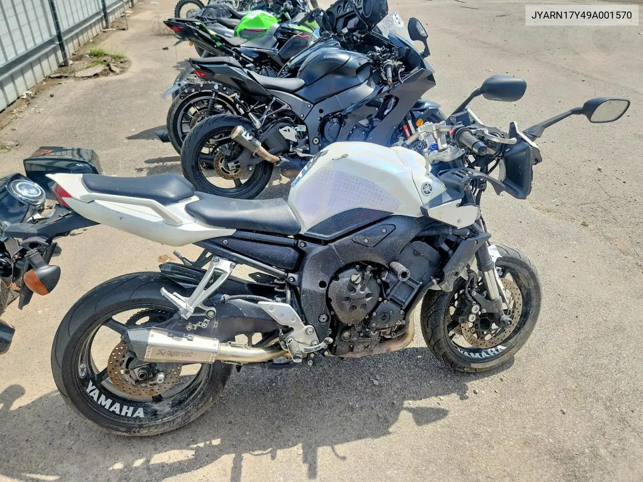 2009 Yamaha Fz1 Sc VIN: JYARN17Y49A001570 Lot: 59784176