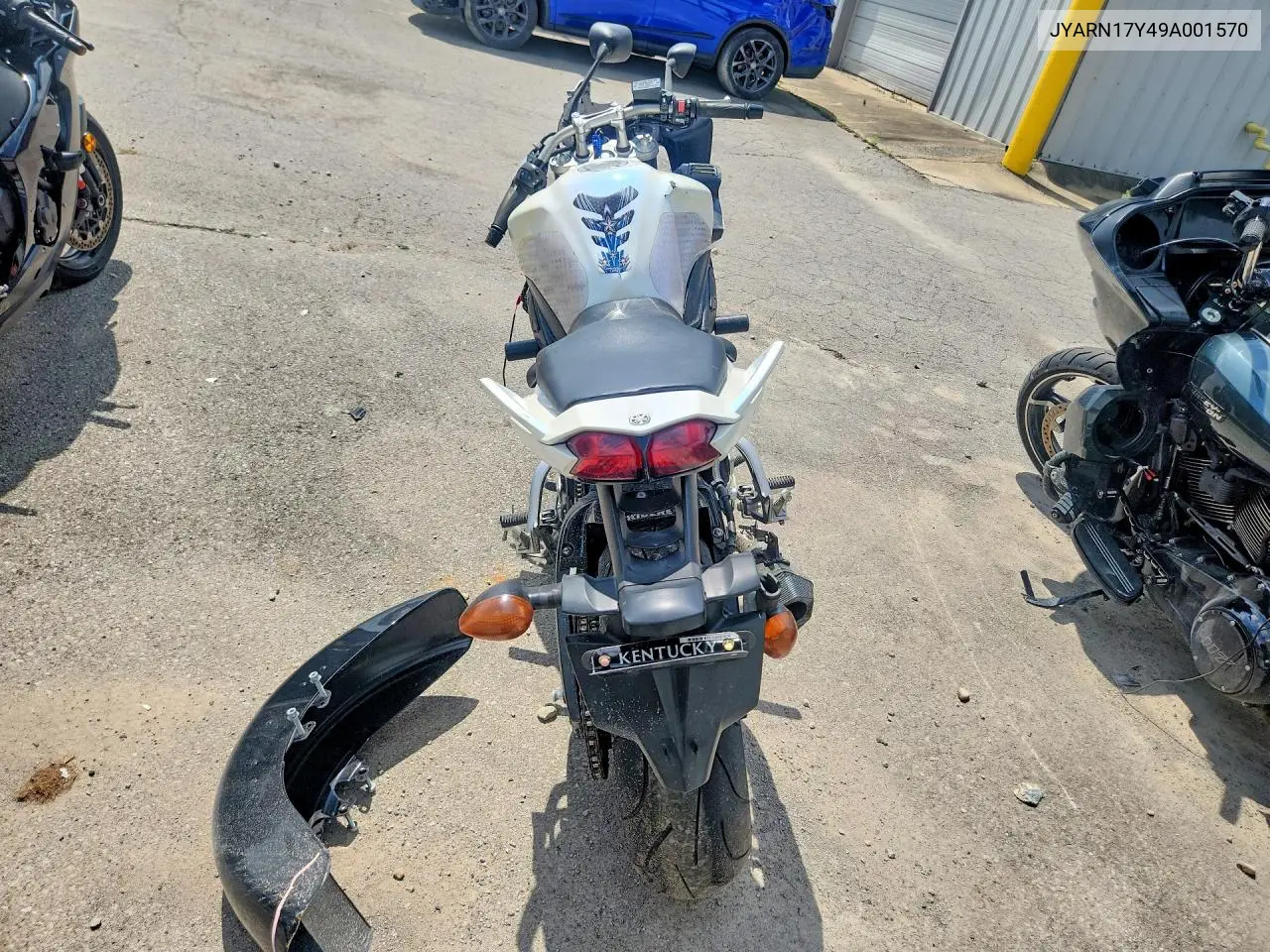 2009 Yamaha Fz1 Sc VIN: JYARN17Y49A001570 Lot: 59784176