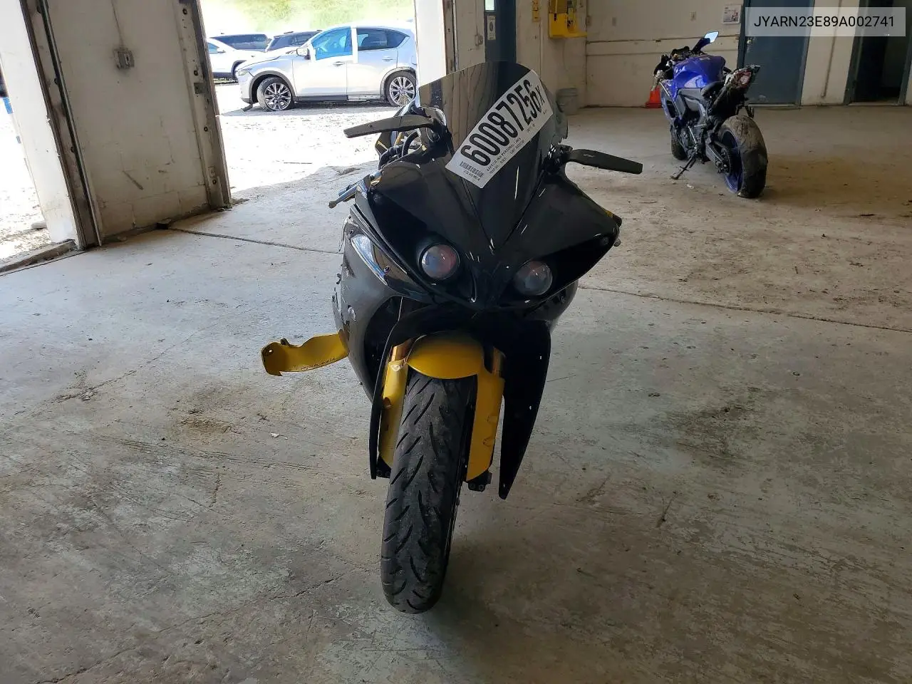 2009 Yamaha Yzfr1 VIN: JYARN23E89A002741 Lot: 60087256