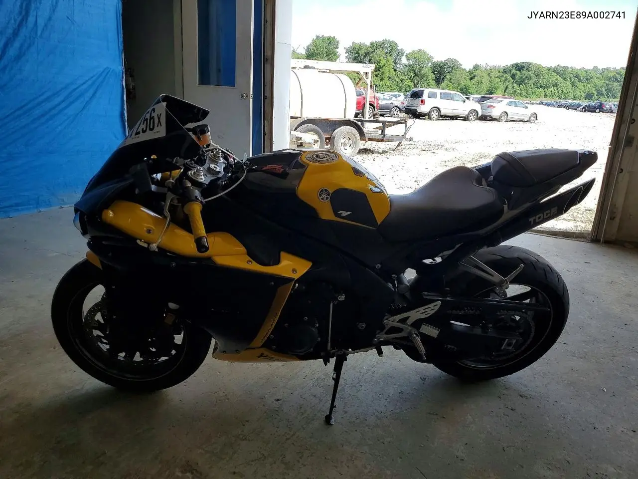 2009 Yamaha Yzfr1 VIN: JYARN23E89A002741 Lot: 60087256