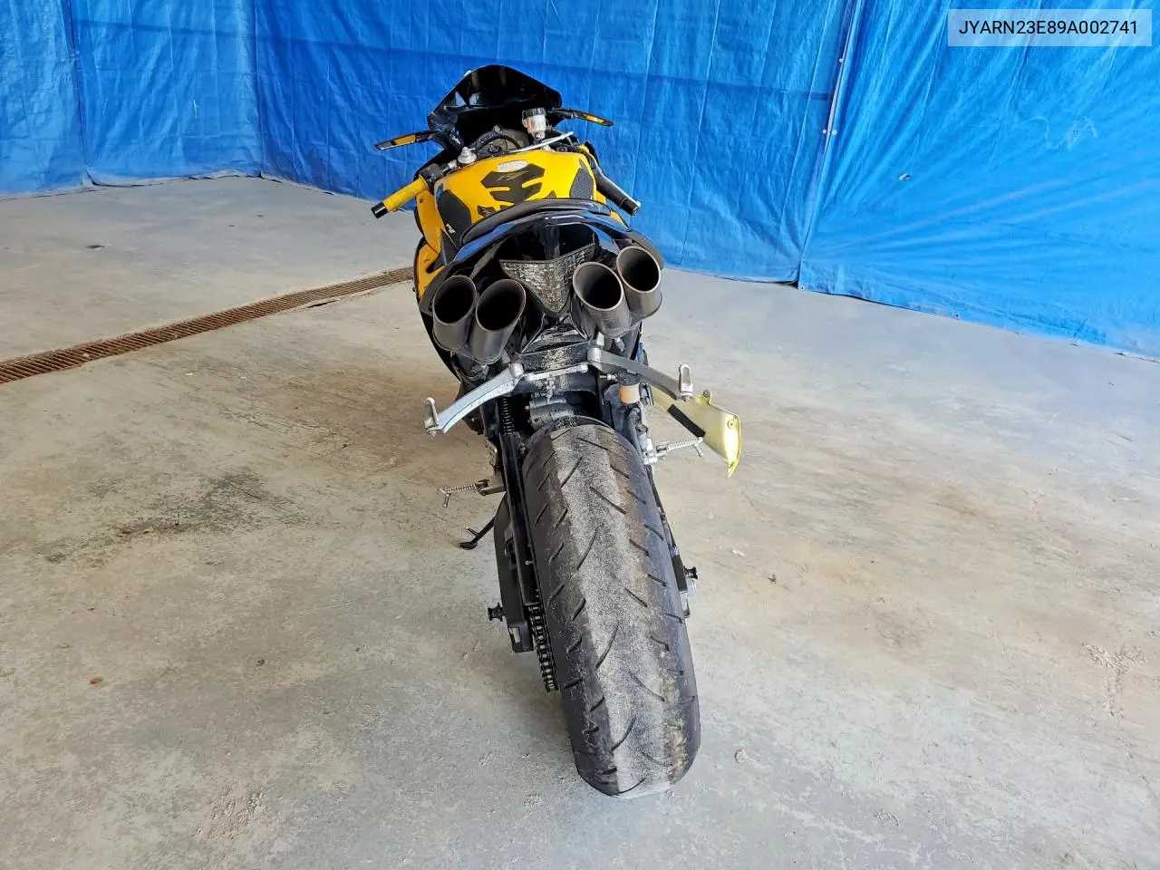 2009 Yamaha Yzfr1 VIN: JYARN23E89A002741 Lot: 60087256
