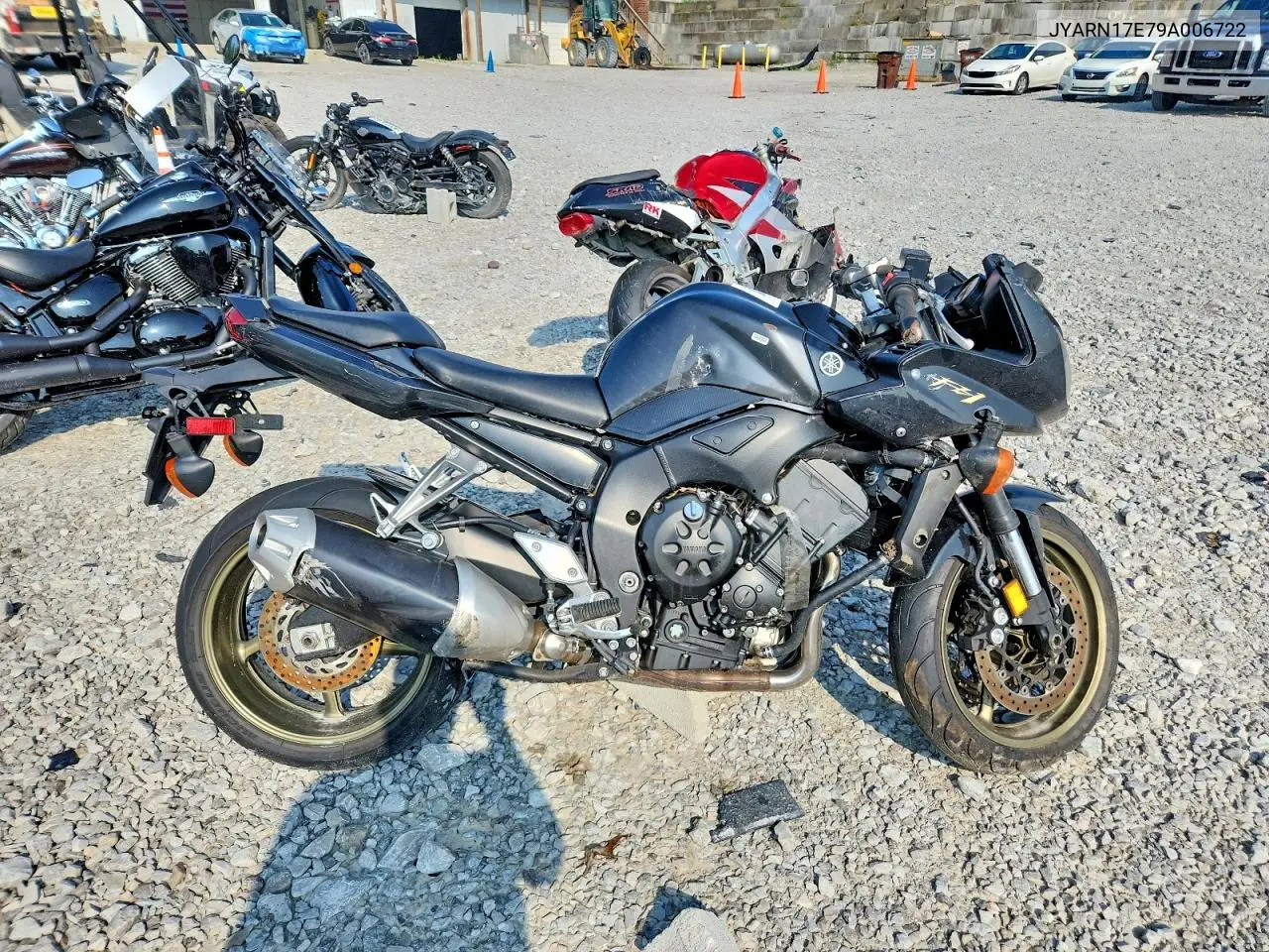 2009 Yamaha Fz1 S VIN: JYARN17E79A006722 Lot: 60976136