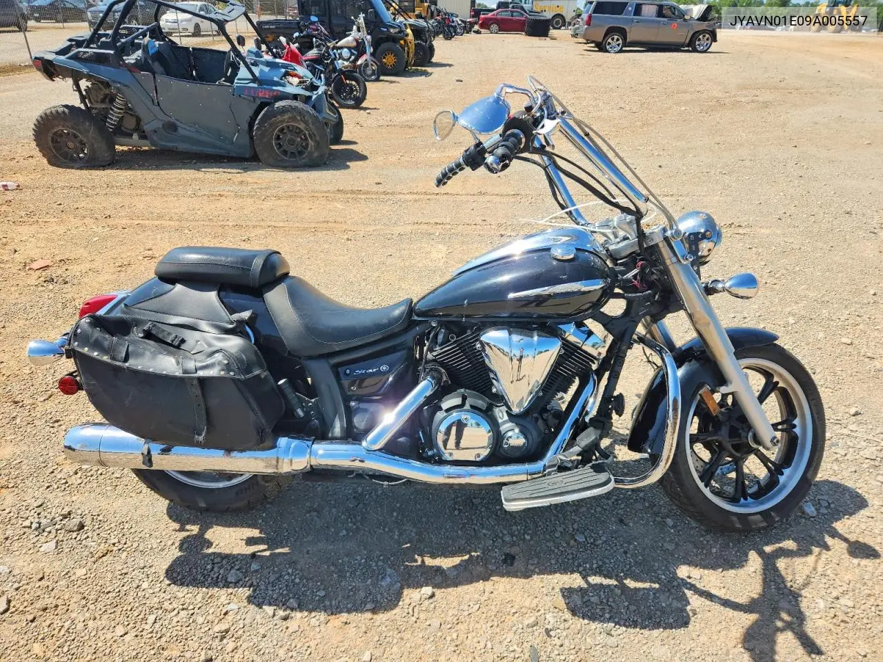 2009 Yamaha Xvs950 A VIN: JYAVN01E09A005557 Lot: 61720506