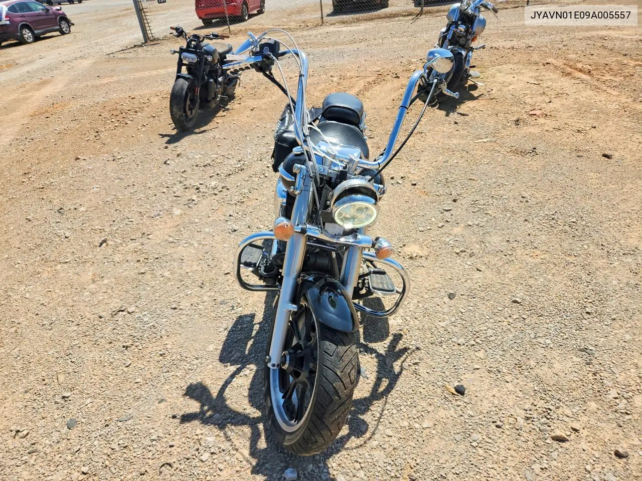 2009 Yamaha Xvs950 A VIN: JYAVN01E09A005557 Lot: 61720506