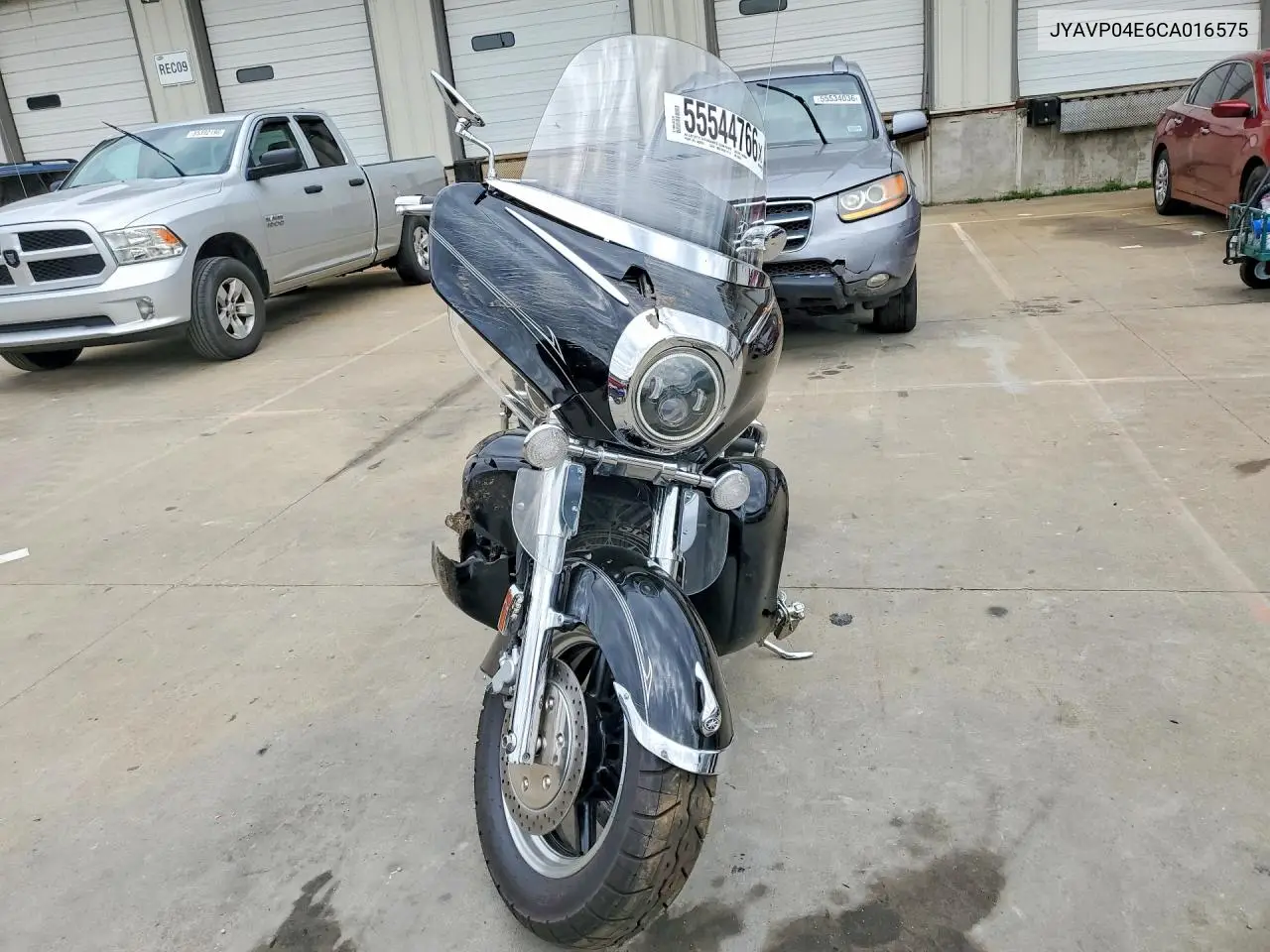 2012 Yamaha Xvz13 VIN: JYAVP04E6CA016575 Lot: 55544766