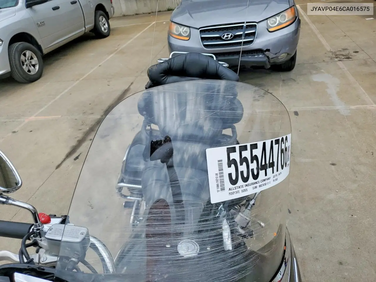 2012 Yamaha Xvz13 VIN: JYAVP04E6CA016575 Lot: 55544766