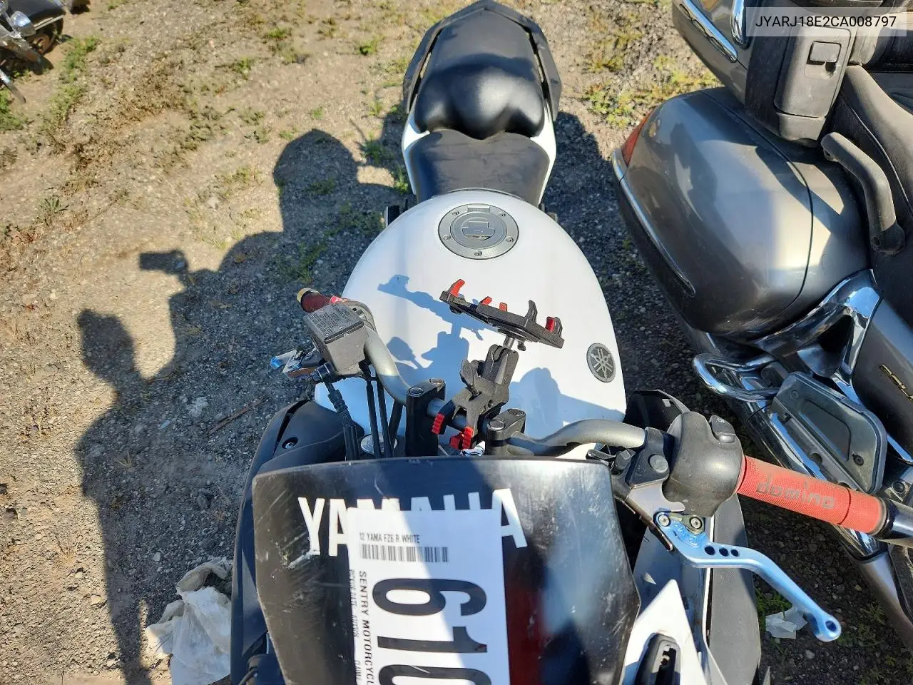 2012 Yamaha Fz6 R VIN: JYARJ18E2CA008797 Lot: 61017376