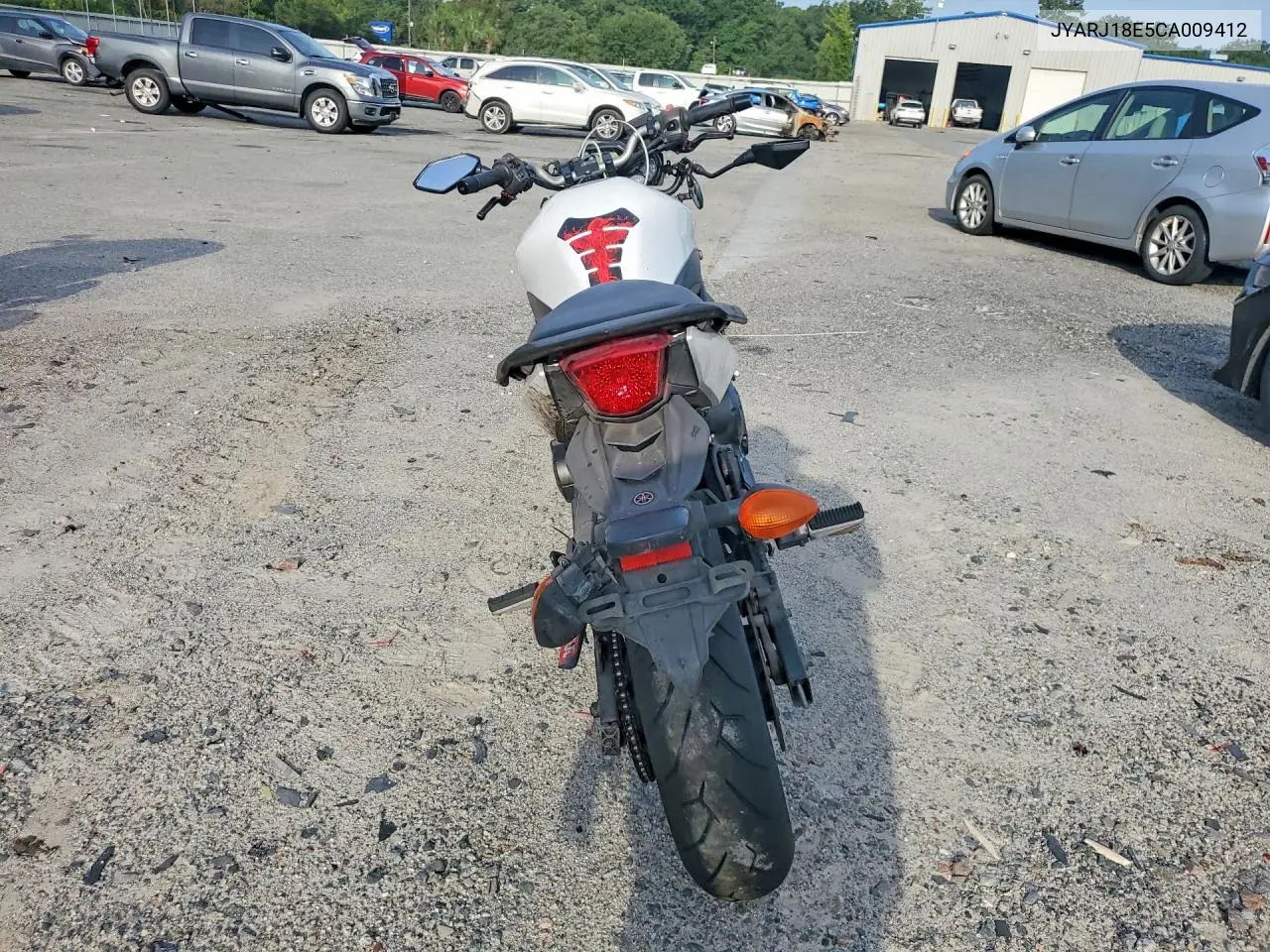 2012 Yamaha Fz6 R VIN: JYARJ18E5CA009412 Lot: 61868626