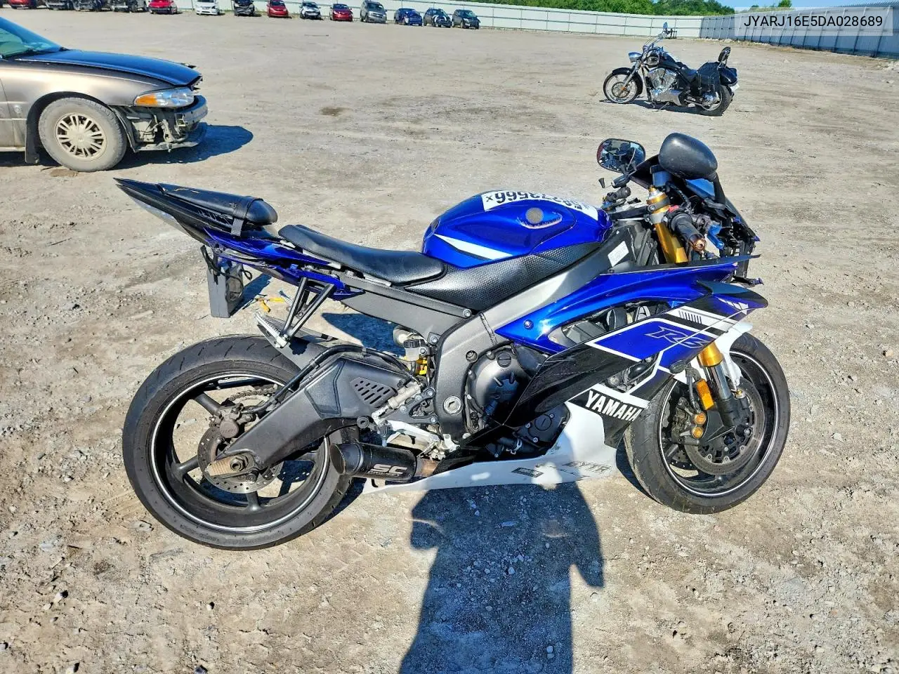 2013 Yamaha Yzfr6 VIN: JYARJ16E5DA028689 Lot: 58273566