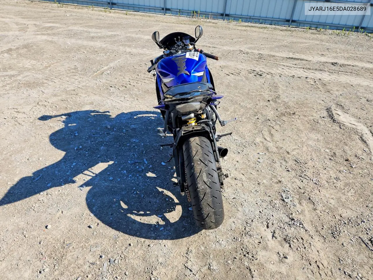 2013 Yamaha Yzfr6 VIN: JYARJ16E5DA028689 Lot: 58273566