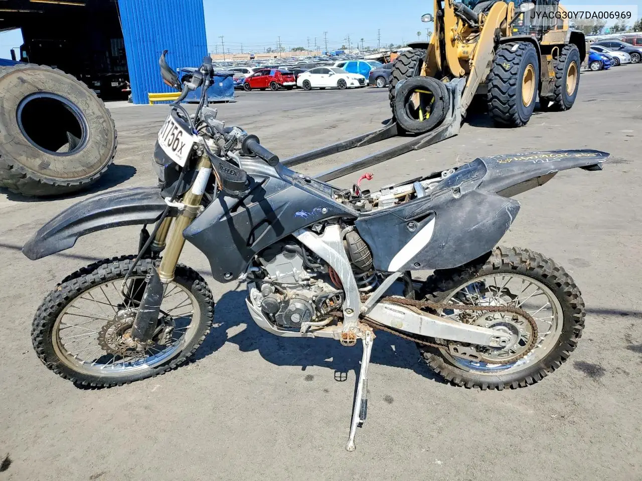 2013 Yamaha Wr250 F VIN: JYACG30Y7DA006969 Lot: 60751756