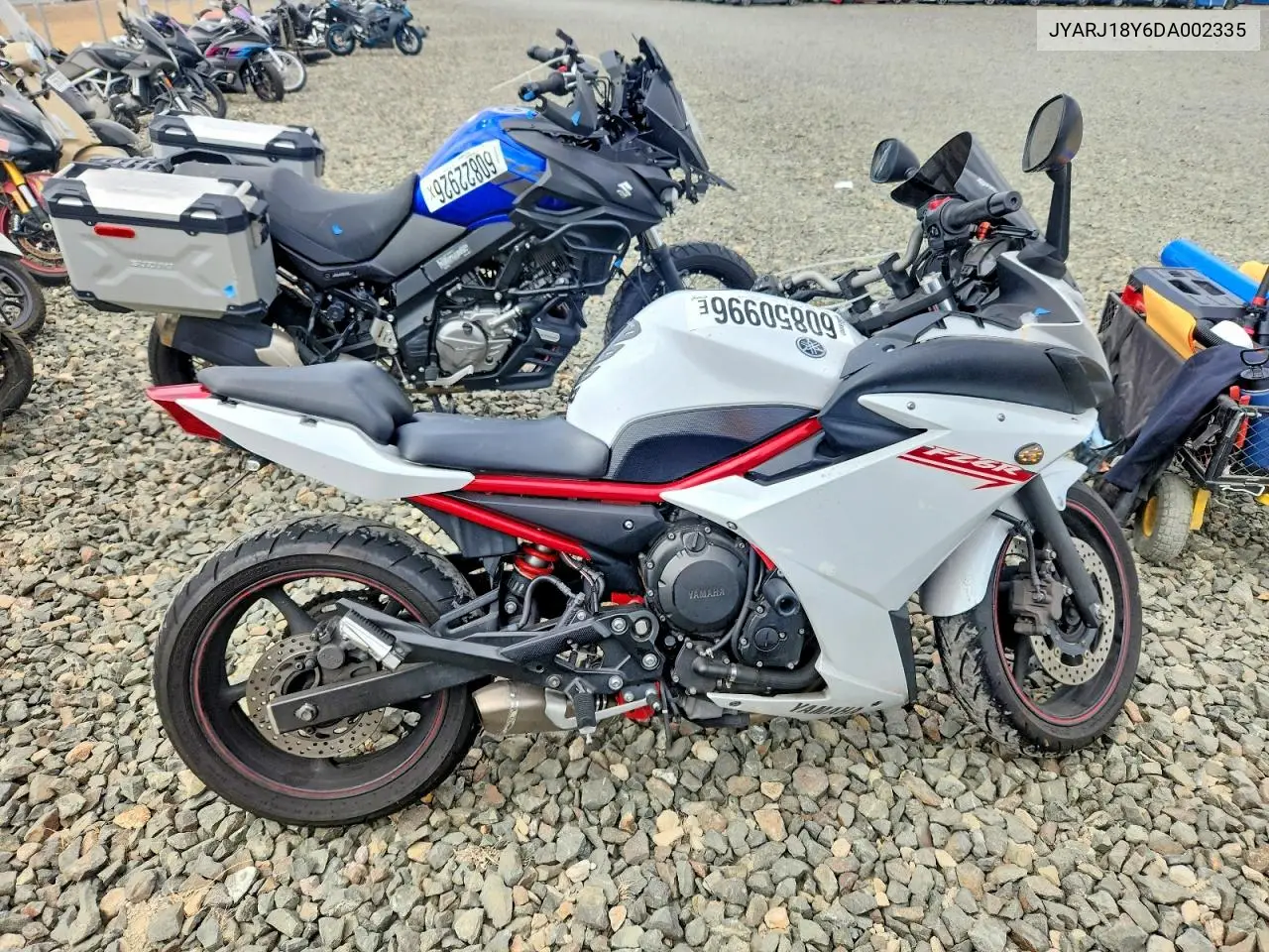 2013 Yamaha Fz6R VIN: JYARJ18Y6DA002335 Lot: 60850996